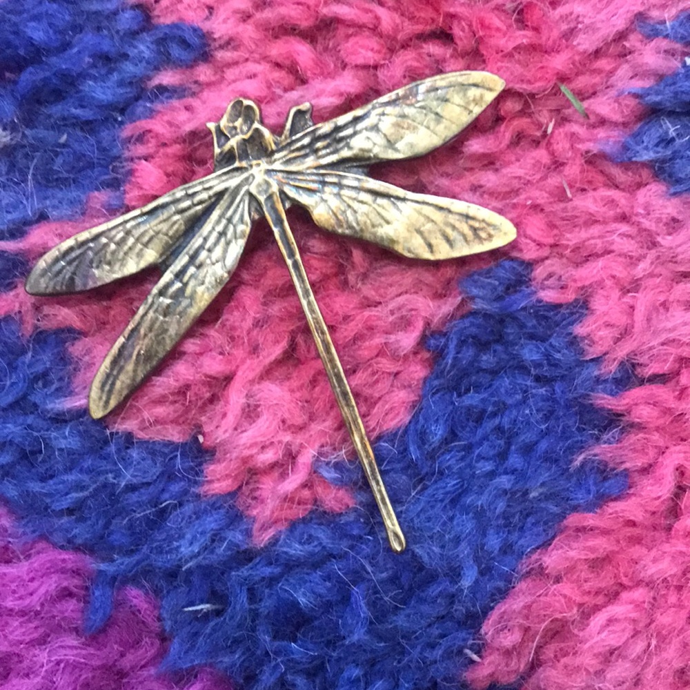 VINTAGE // Dragonfly Pin from 1950s